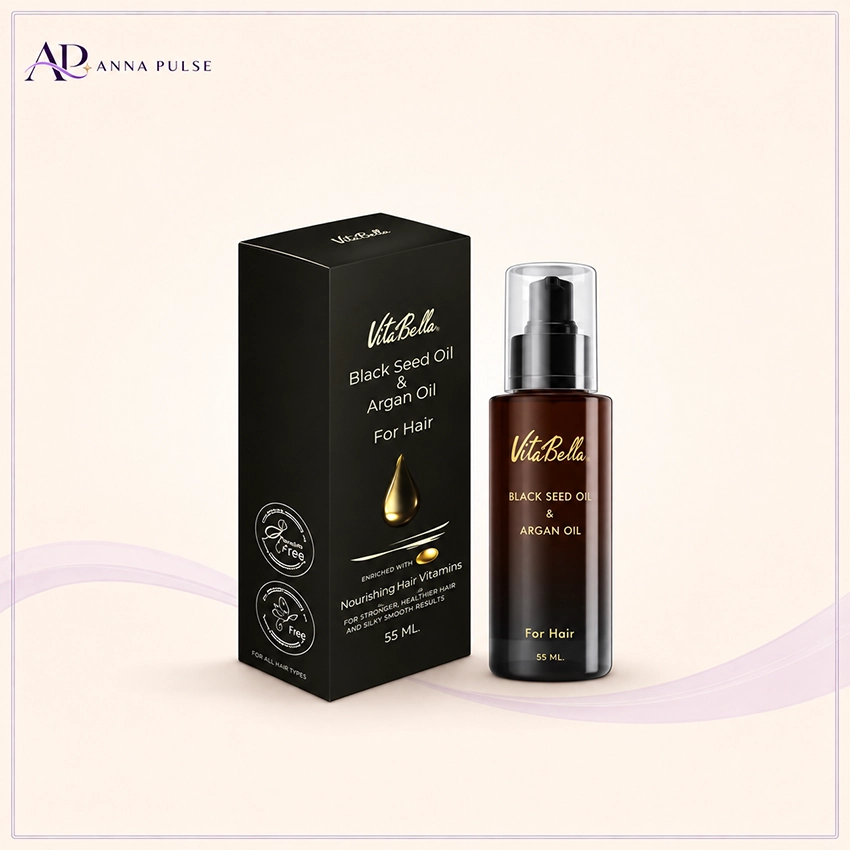 روغن مو سیاه دانه و آرگان - ویتابلا